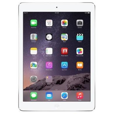 A1 Apple iPad Air Silver - Apple A7 32GB SSD 9.7" IPS iOS 8 1.2MP Front/5MP Rear BT 4.0 Wi-Fi 1YR 10Hours