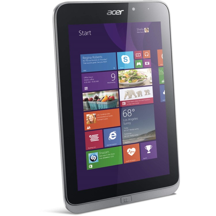 Refurbished Acer Iconia W4-820 2GB 64GB 8 Inch Windows 8.1 Tablet in Silver