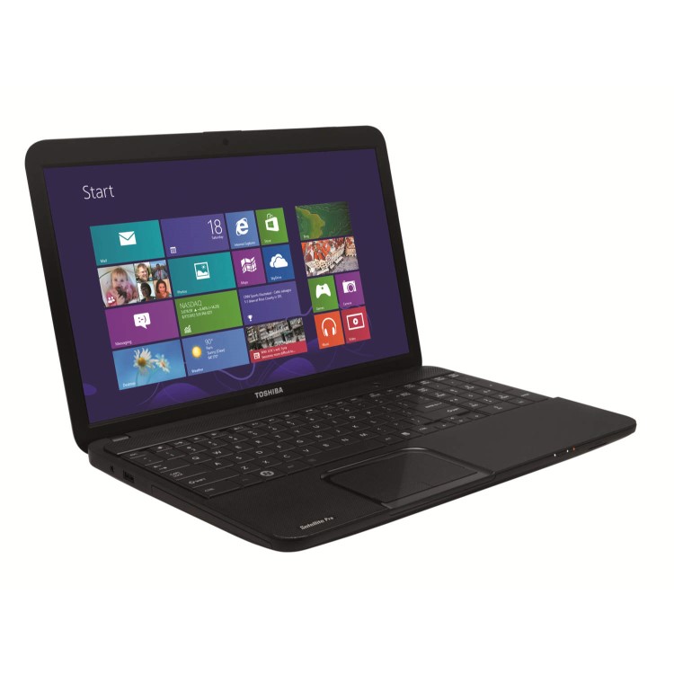 Refurbished Grade A3 Toshiba Satellite C850D-11K 4GB 500GB Windows 8 Laptop in Black 
