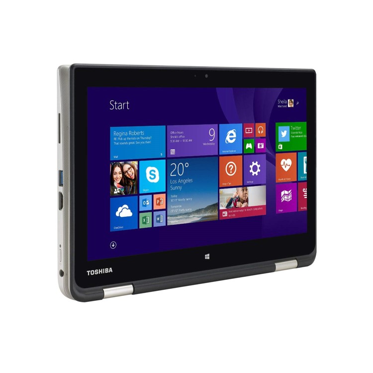 Refurbished Grade A1 Toshiba Satellite Radius 11 L10W-B 4GB 500GB 11.6 inch Touchscreen Laptop