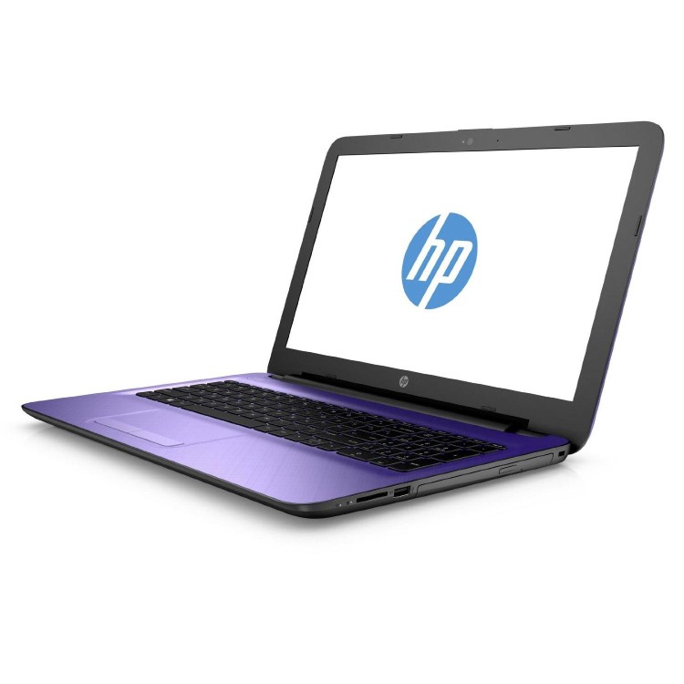 Refurbished HP 15-af156sa 15.6" AMD A6-6310 1.8GHz 4GB 1TB Windows 10 Laptop in Purple