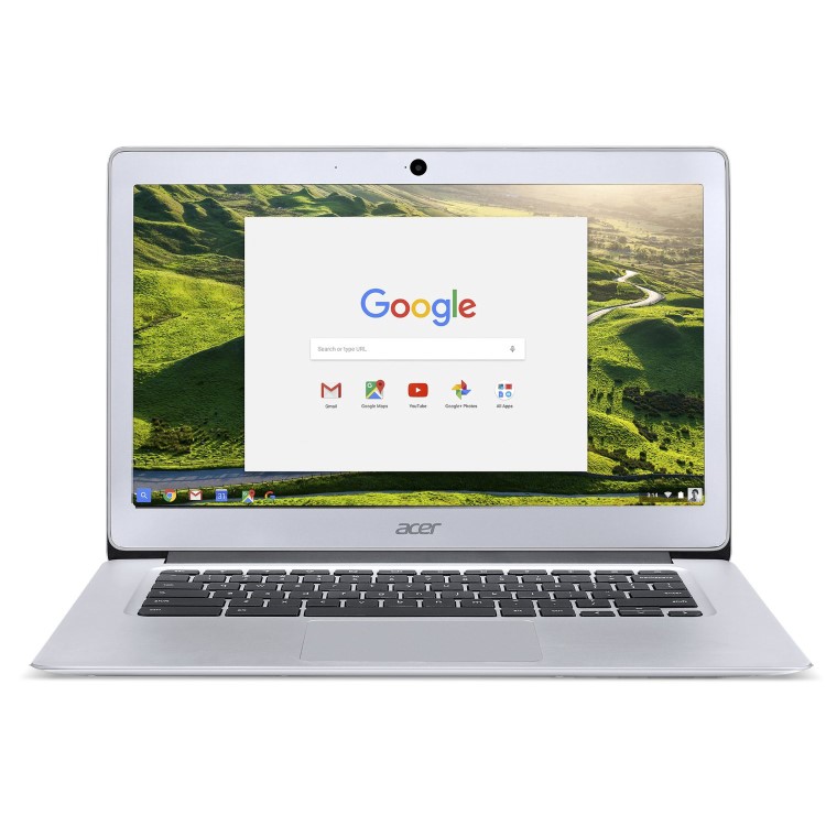 Refurbished Acer CB3-431-C9WH Intel Celeron N3060 2GB 16GB 14 Inch Chromebook in Silver
