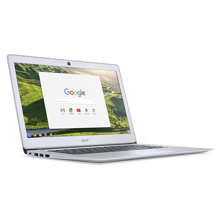 Refurbished Acer CB3-431-C9WH Intel Celeron N3060 2GB 16GB 14 Inch Chromebook in Silver