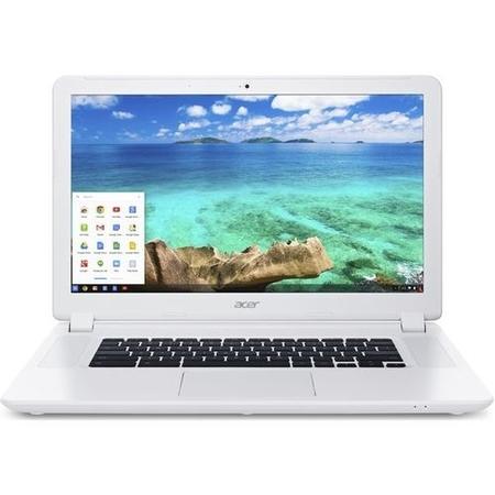 GRADE A2 - Refurbished Acer CB5-571 15.6" Intel Celeron 3205U 1.6GHz 4GB 32GB SSD Chrome OS Chromebook in White