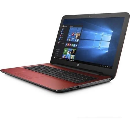 Refurbished HP 15-ba079na 15.6" AMD A6-7310 2GHz 4GB 1TB Radeon R4 Graphics Windows 10 Laptop in Red