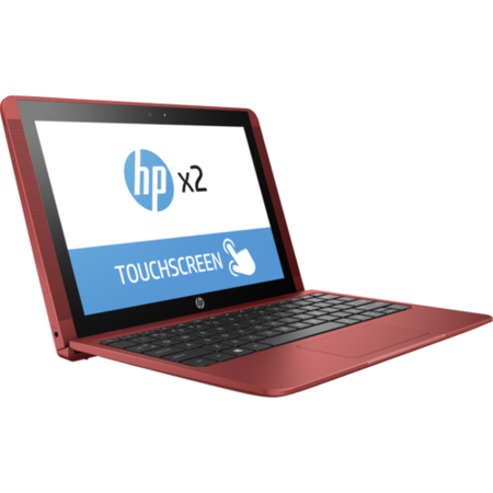 Refurbished HP 10-p007na Intel  Atom X5-Z8350 2GB 32GB 10.1 Inch Windows 10 Touchscreen Convertible Laptop in Red