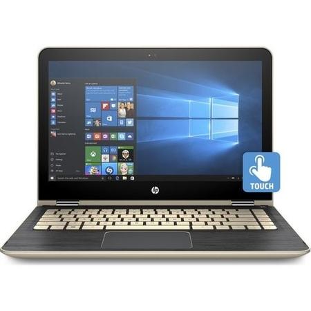 Refurbished HP Pavilion x360 13.3" Intel Core i7-7500U 8GB 256GB SSD Windows 10 Touchscreen Convertible Laptop in Gold