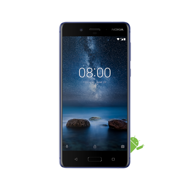 Grade B Nokia 8 Glossy Blue 5.3" 128GB 4G Unlocked & SIM Free
