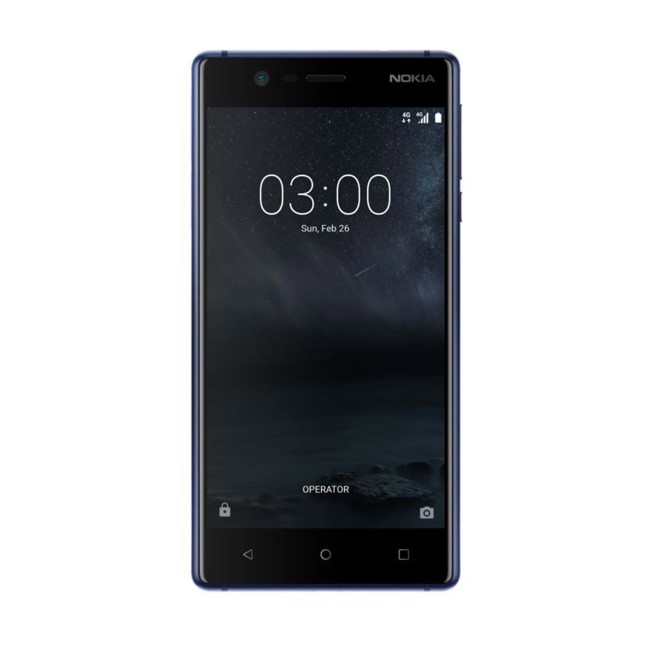 Grade A Nokia 3 Tempered Blue 5" 16GB 4G Unlocked & SIM Free