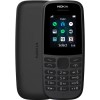 Grade A1 Nokia 105 2019 Black 1.77&quot; 4MB 2G Unlocked &amp; SIM Free Smartphone