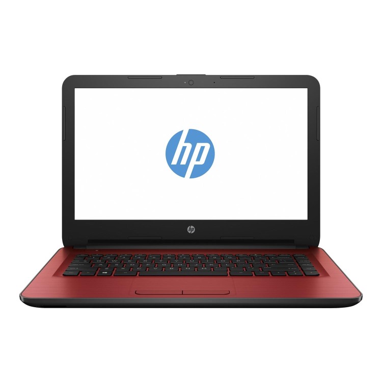 Refurbished HP 14-am080na 14" Intel Core i3-6006U 2GHz 8GB 1TB Windows 10 Laptop in Red 