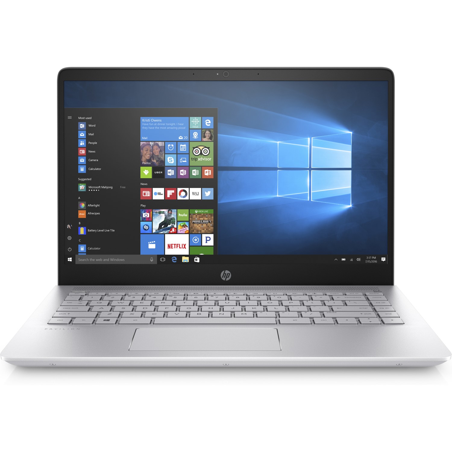 Refurbished HP Pavilion 14-bf054sa Core i7-7500U 8GB 256GB NVIDIA