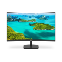 Refurbished Philips 241E1SC 24" VA Full HD 75Hz FreeSync Curved Monitor