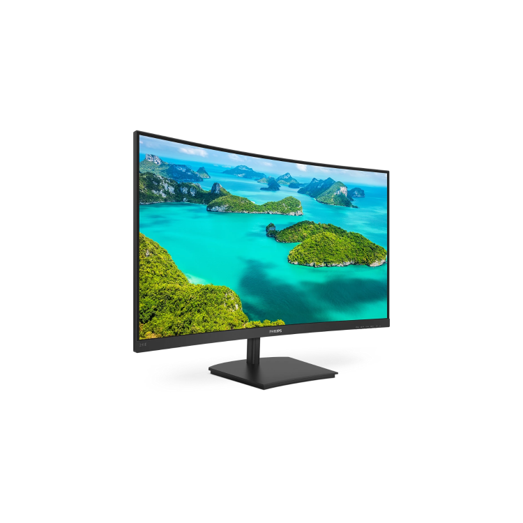 Refurbished Philips 241E1SC 24" VA Full HD 75Hz FreeSync Curved Monitor
