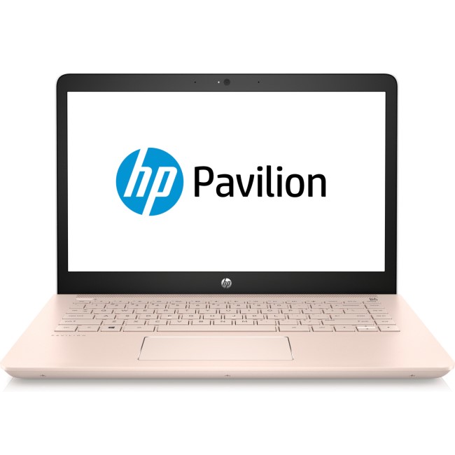 Refurbished HP Pavilion 14-bk070sa Core i3-7100U 8GB 128GB 14 Inch Windows 10 Laptop in Rose Gold