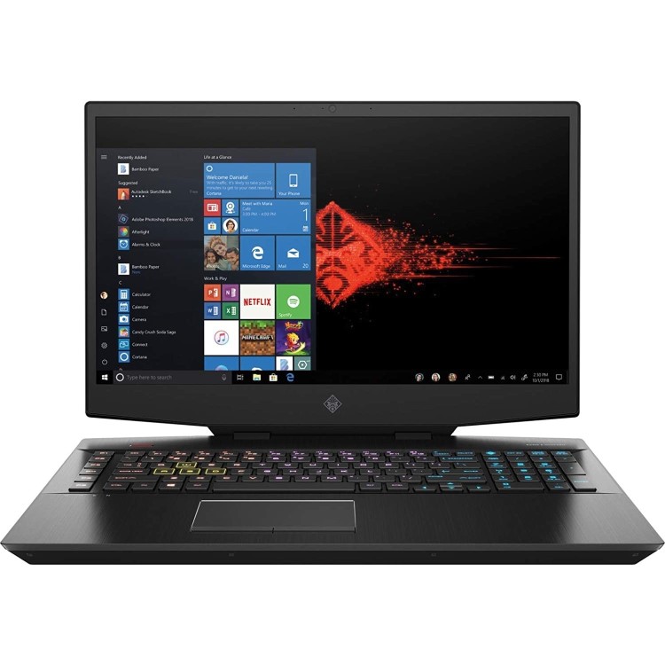 Refurbished HP Omen 17-cb1001na Core i7-10750H 16GB 1TB & 512GB RTX 2060 17.3 Inch Windows 10 Gaming Laptop