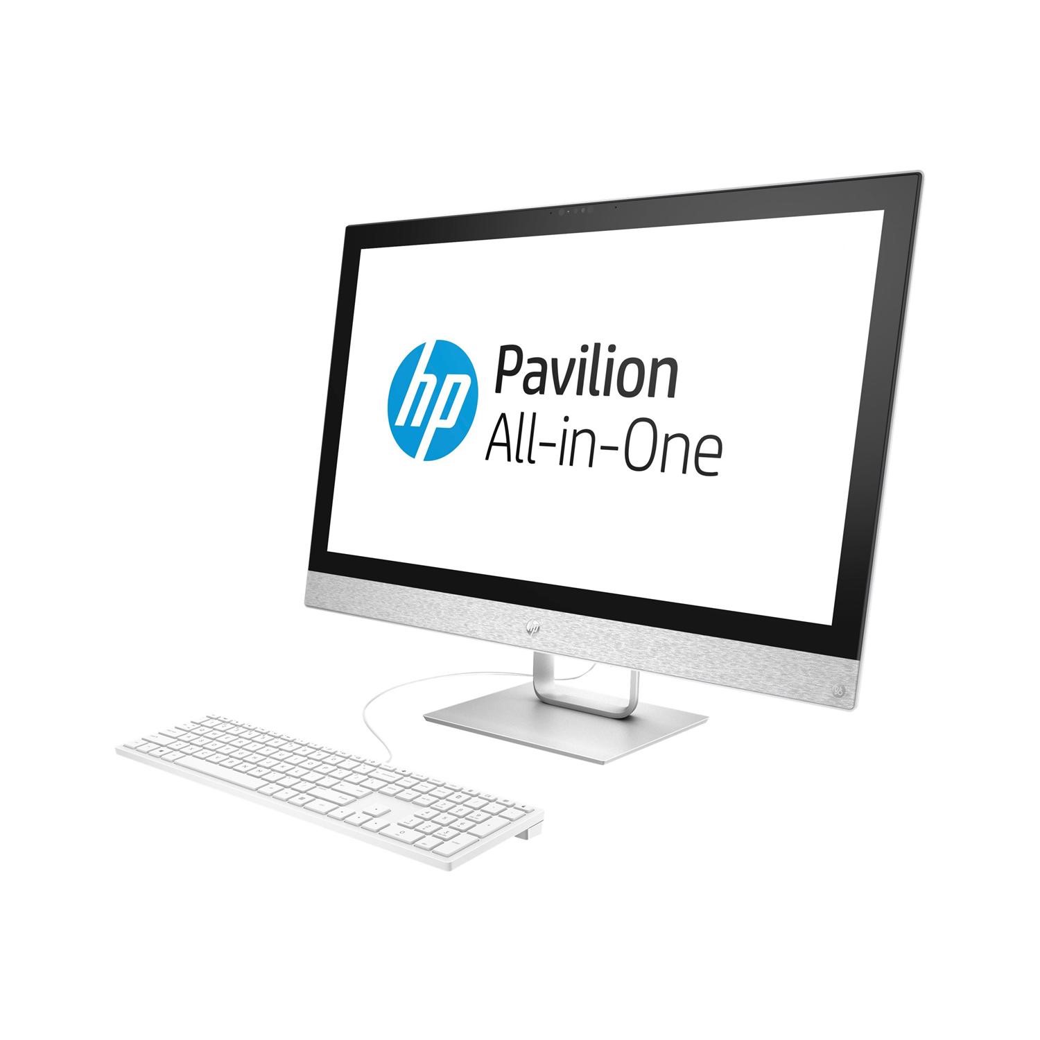 Refurbished Hp Pavilion 27 R007na Core I7 7700t 16gb 2tb 27 Inch Windows 10 All In One Laptops Direct