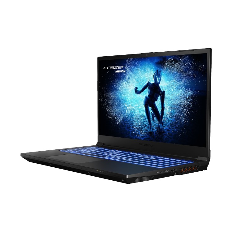 Medion Erazer Deputy P40 15.6" FHD Windows 11 Home Gaming Laptop with Cooler Master GM27-FFS 27" FHD Gaming Monitor