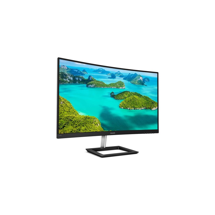 Refurbished Philips E Line 328E1CA 32" VA 4K UHD Curved Monitor 