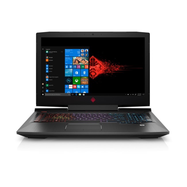Refurbished HP 17-an101na Core i7-8750H 8GB 1TB GeForce GTX 1060 17.3 Inch Windows 10 Gaming Laptop in Shadow Black