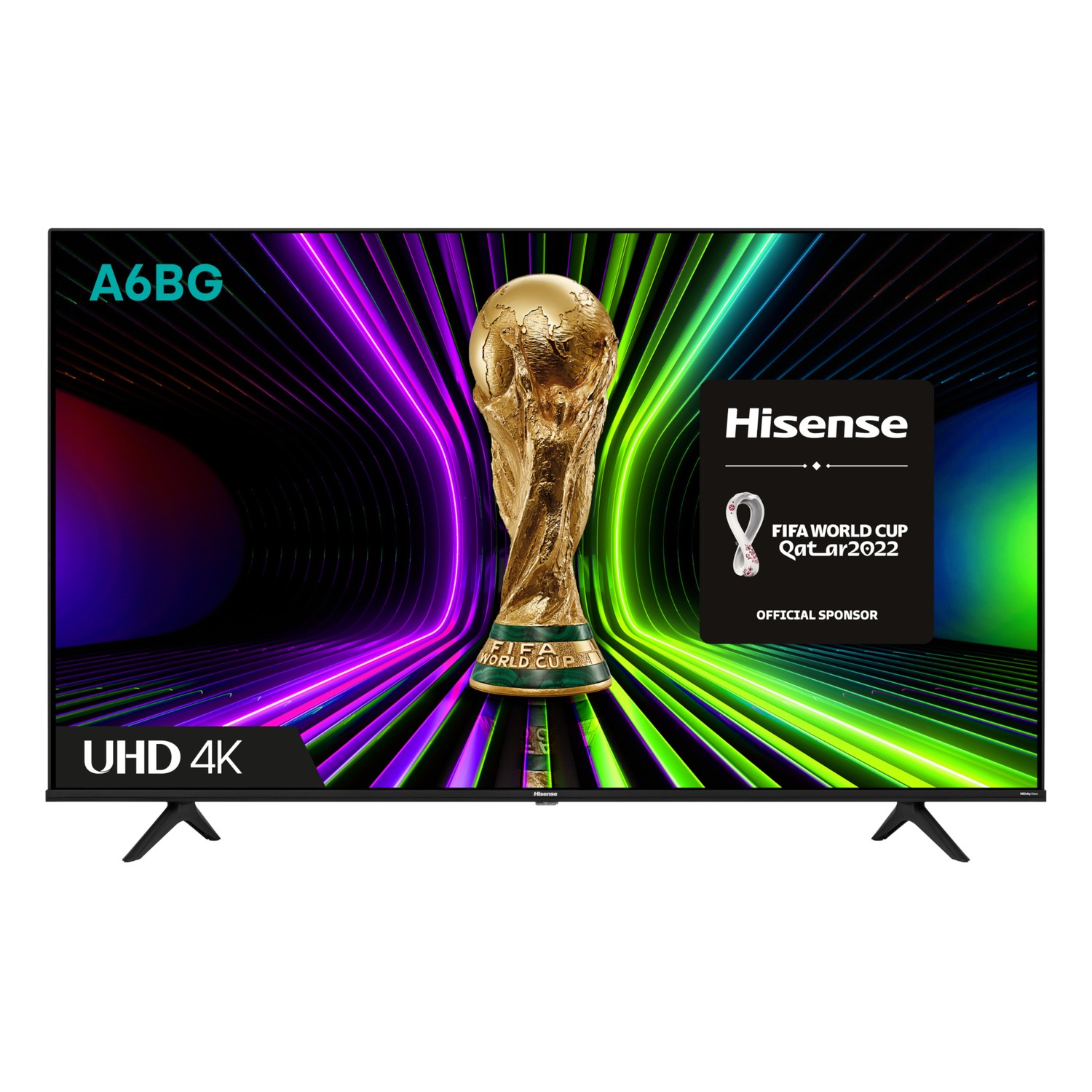 Refurbished Hisense A6BG 43" 4K Ultra HD with HDR10+ LED Freeview Play ...