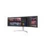 Refurbished LG 49WQ95C-W 49" IPS UltraWide Dual Quad HD 144Hz G-Sync FreeSync Curved Gaming Monitor