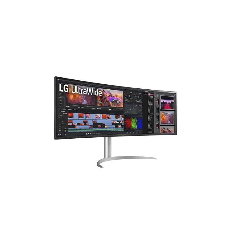 Refurbished LG 49WQ95C-W 49" IPS UltraWide Dual Quad HD 144Hz G-Sync FreeSync Curved Gaming Monitor