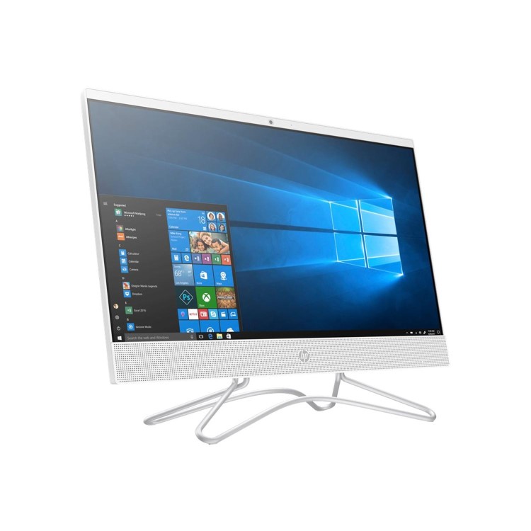 Refurbished HP 22-c0014na Core i3-8130U 4GB 16GB Intel Optane 1TB 21.5 Inch  All-in-One in White