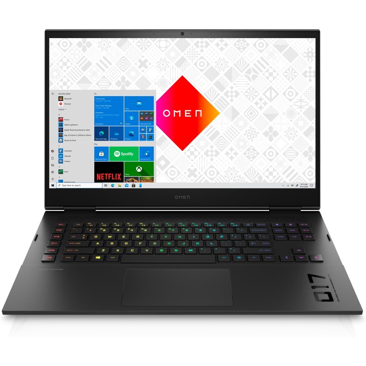 Refurbished HP Omen 17-ck0501na Core i7-11800H 16GB 1TB SSD RTX 3060 17 Inch 4K Windows 11 Gaming Laptop