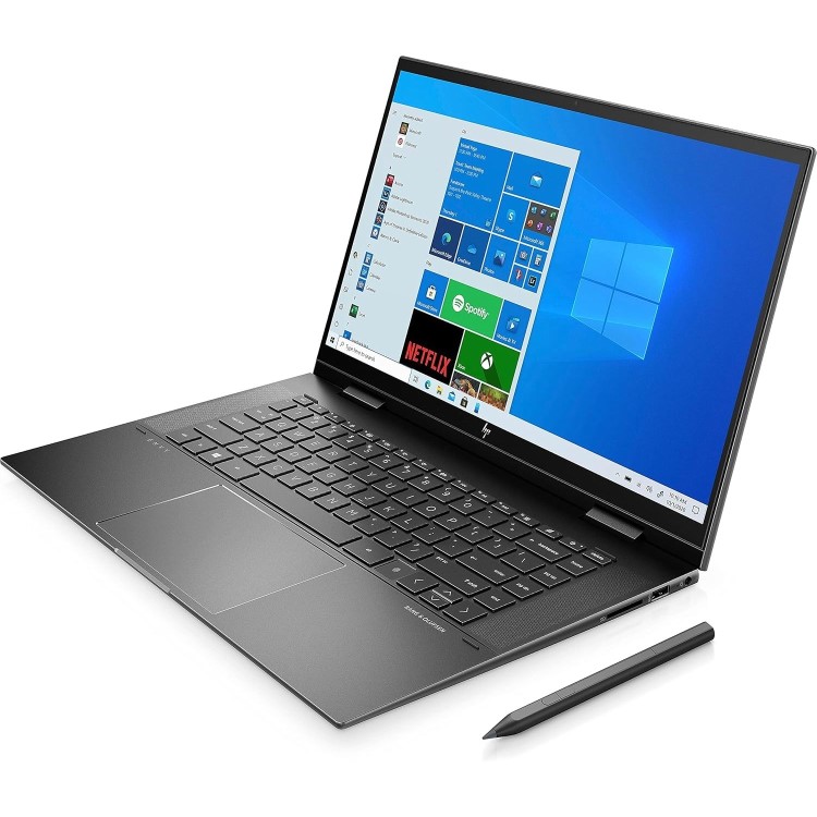 Refurbished HP Envy X360 15-eu0005sa AMD Ryzen 7 16GB RAM 512GB SSD 15.6 Inch Windows 11 Convertible Laptop