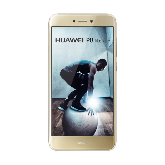 Grade B Huawei P8 Lite 2017 Gold 5.2" 16GB 4G Unlocked & SIM Free