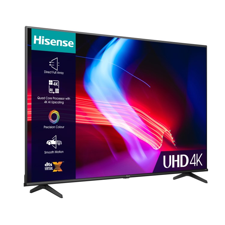 Refurbished Hisense 55" 4K Ultra HD with HDR10 LED Freeview HD Smart TV