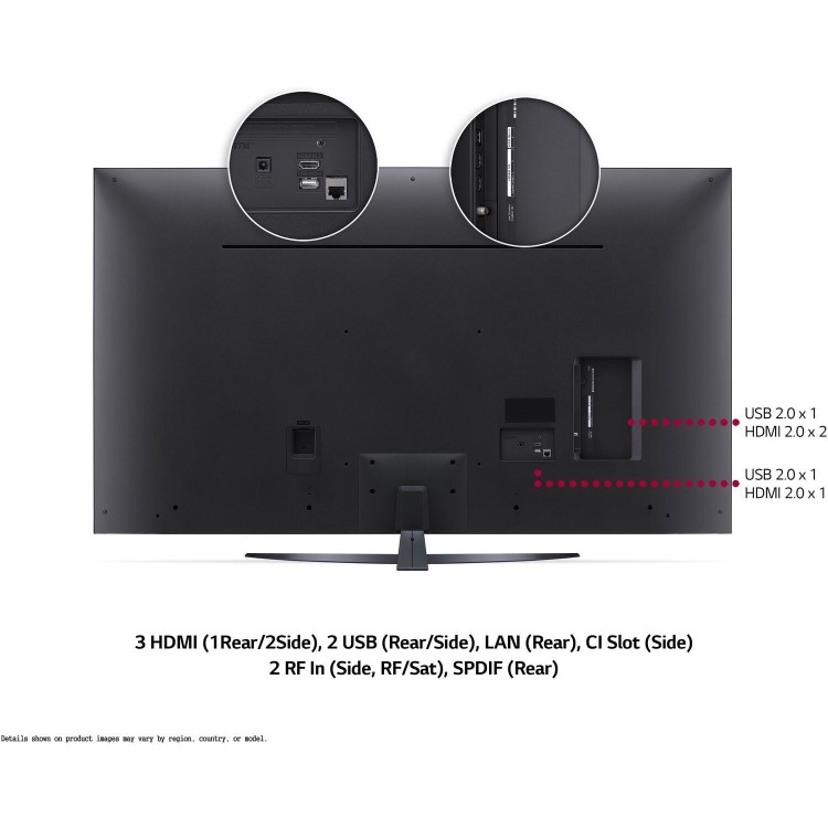 LG UP81 55 Inch LED 4K Ultra HD HDR Freeview Play and Freesat HD Smart TV