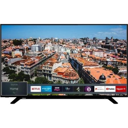 Refurbished Toshiba 58" 4K Ultra HD with HDR10 LED Freeview Play Smart TV