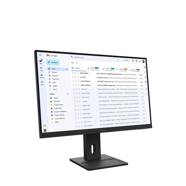 Refurbished Lenovo ThinkVision E27-40 27" IPS Full HD 100Hz Monitor
