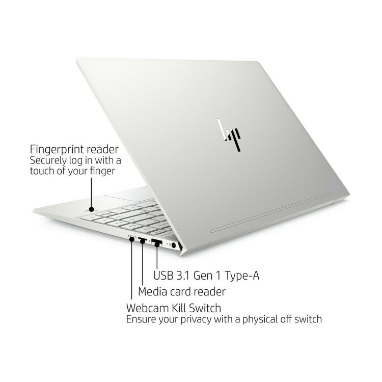 Refurbished  HP ENVY 13-aq0003na Core i7-8565U 16GB 1TB SSD MX250 13.3 Inch Windows 10 Touchscreen Laptop