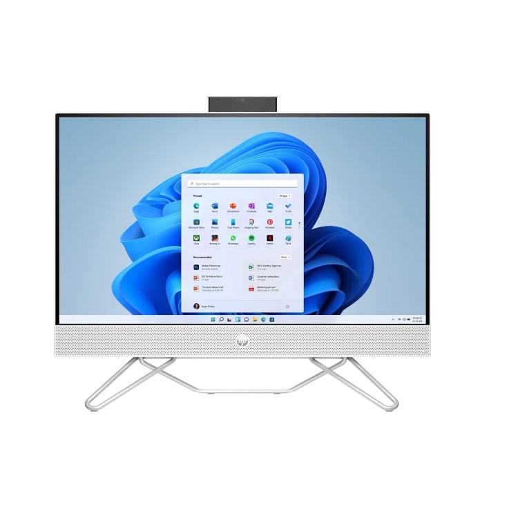 Refurbished HP 24-cb1005na AMD Ryzen 5 5625U 8GB 512GB 23.8 Inch Windows 11 All in One PC