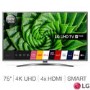 Refurbished LG 75" 4K Ultra HD with HDR LED Freeview HD Smart TV