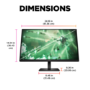 Refurbished HP OMEN 27" IPS QHD 165Hz 1MS Gaming Monitor
