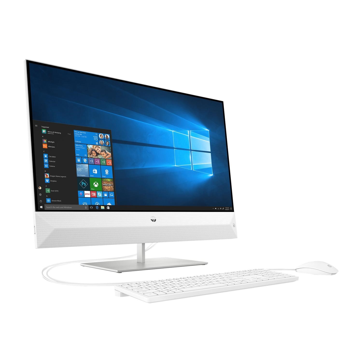 Refurbished Hp Pavilion 27 Xa0033na Core I7 9700t 8gb 2tb 256gb 27 Inch Windows 10 All In One Pc Laptops Direct