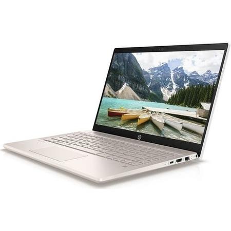 Refurbished HP Pavilion 14-CE0523SA Intel Pentium 4417U 4GB 128GB 14 Inch Windows 10 Laptop in White & Gold