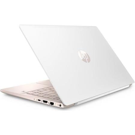 Refurbished HP Pavilion 14-CE0523SA Intel Pentium 4417U 4GB 128GB 14 Inch Windows 10 Laptop in White & Gold