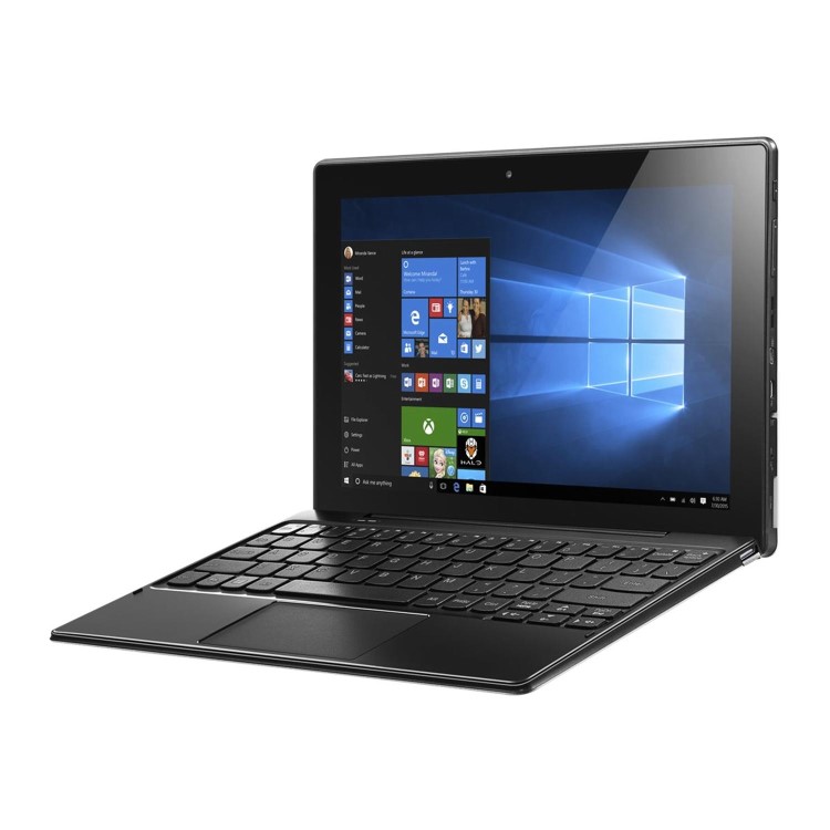 Refurbished Lenovo MIIX 310 Atom X5-8300 2GB 64GB 10.1 Inch Touchscreen Windows 10 Laptop - The unit does not have a working WebCam