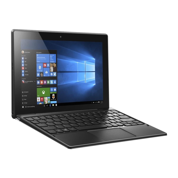 Refurbished Lenovo MIIX 310 Atom X5-8300 2GB 64GB 10.1 Inch Touchscreen Windows 10 Laptop - The unit does not have a working WebCam