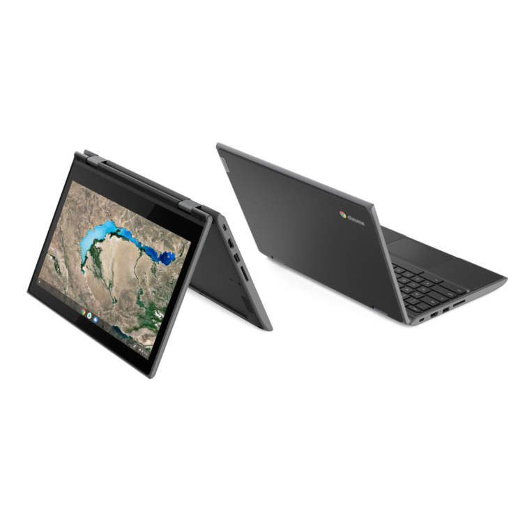 Refurbished Lenovo 300e Intel Celeron N4020 4GB RAM 32GB eMMC 11.6 Inch Touchscreen Convertible Chromebook
