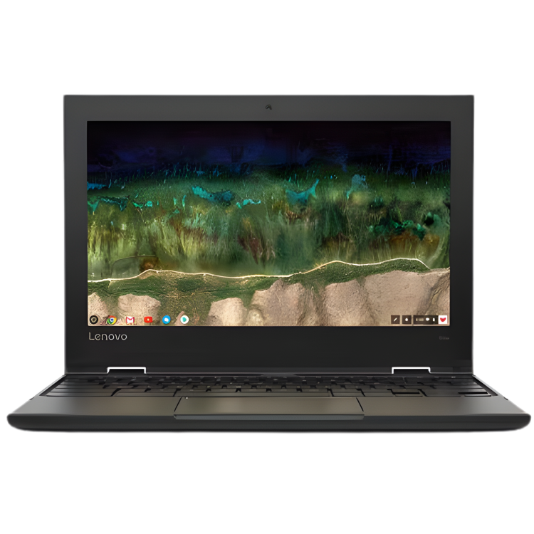 Refurbished Lenovo 500E 2nd Gen Intel Celeron N4100 4GB RAM 32GB eMMC 11.6 Inch Touchscreen Convertible Chromebook