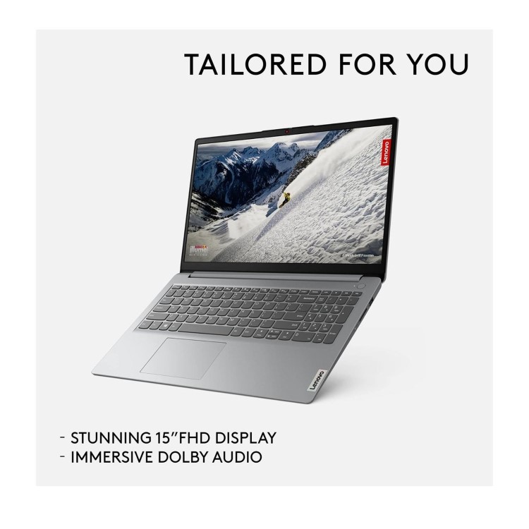 Refurbished Lenovo IdeaPad 1 15ALC7 AMD Ryzen 7 5700U 16GB 512GB 15.6 Inch Windows 11 Laptop