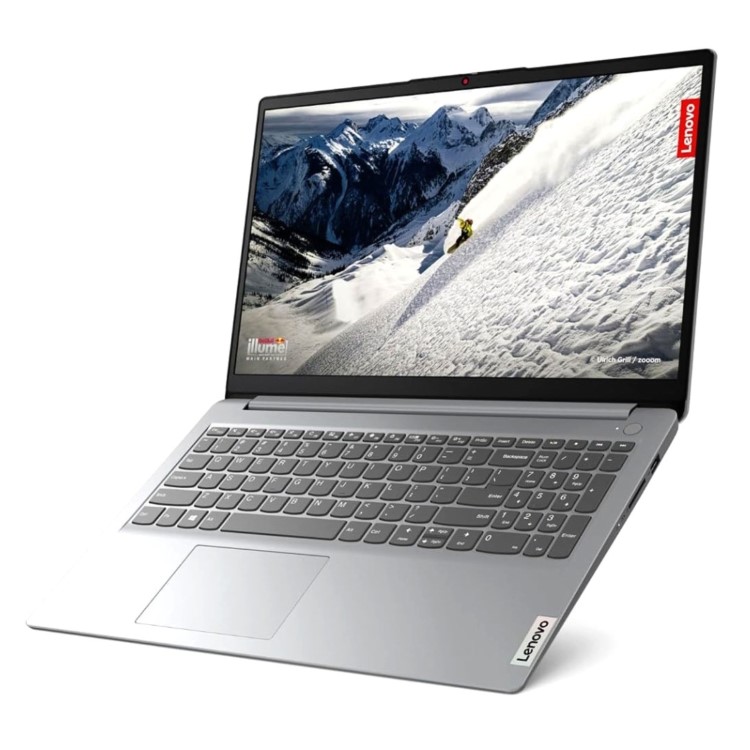 Refurbished Lenovo IdeaPad 1 Intel Pentium Silver N5030 4GB RAM 128GB SSD 15 Inch Windows 11 Laptop