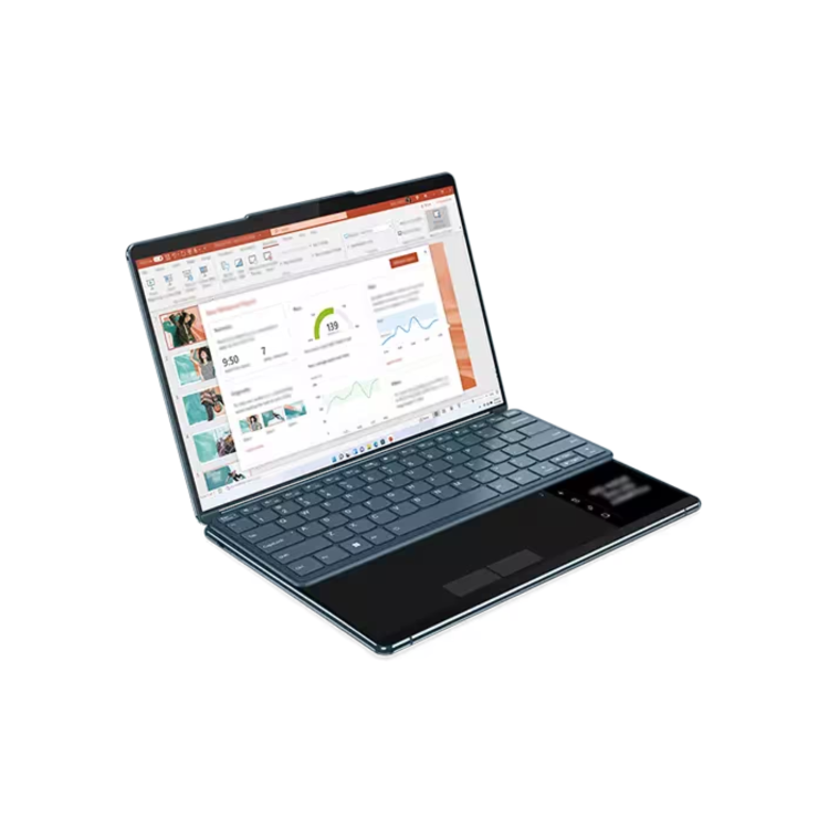 Refurbished Lenovo Yoga Book 9i Intel Core i7 16GB RAM 512GB 13.3 Inch Touchscreen Windows 11 Laptop