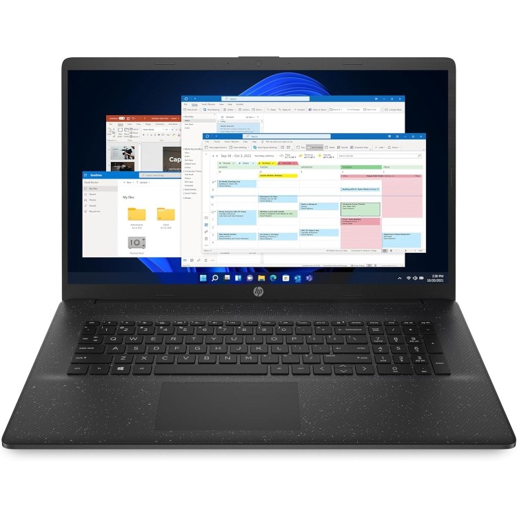 Refurbished HP 17-cn01014sa Intel Pentium Silver 4GB RAM 128GB SSD 17 Inch Windows 11 Laptop